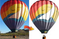 I recreated the original picture as an illustration for the Great American Balloon website and advertising pieces.