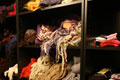 I was asked to clean up some of the price tags and scarfs hanging over so it could appear in good order on the web.